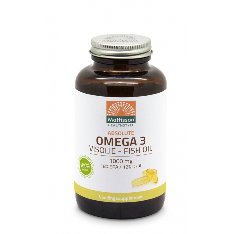 Omega-3 visolie EPA & | Mattisson.nl