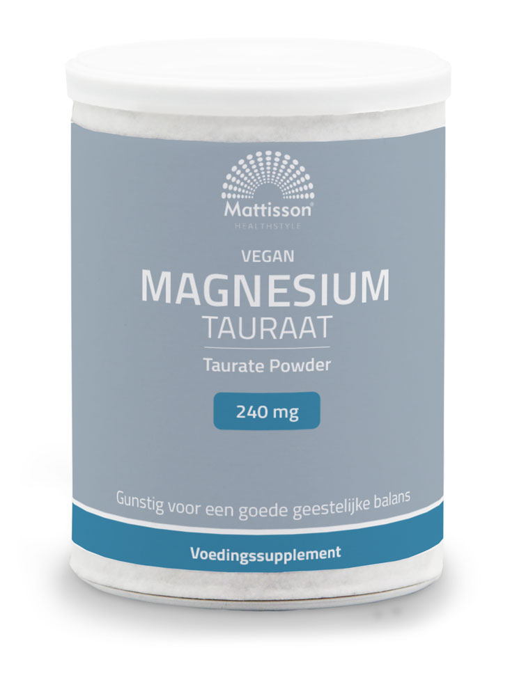 Magnesium Tauraat kopen? | Mattisson.nl