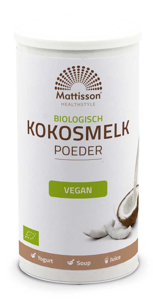 Kokosmelk poeder biologish | Online Mattisson.nl